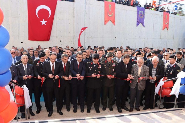 Beşpınar Jandarma Karakol Komutanlığı Hizmete Açılmıştır.