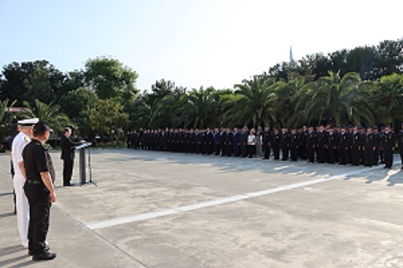 Samsun İl Jandarma Komutanlığında bayramlaşma programı icra edildi.